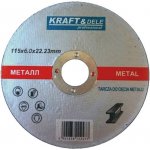 Kraft & Dele Brusný kotouč 115 x 6,0 x 22,23 mm KD1942 – Hledejceny.cz