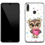 Pouzdro mmCase Gelové Huawei Y7 (2019) - kreslená sovička – Zboží Mobilmania