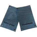 Kreatinka/CEDULKA KOŽENÁ 60x40cm Barva: Šedá ombre, Logo: Ruční práce – Zboží Dáma