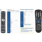 Dálkový ovladač General AB CRYPTOBOX 300HD, 350HD – Hledejceny.cz