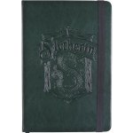 CurePink Poznámkový blok Harry Potter Slytherin Zmijozel A5 14,8 x 21 cm [2700000458] – Zboží Živě