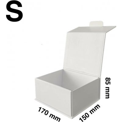 Skládací krabice PlusBox White - S (170x150x85 mm) balení 5, 10 ks Velikost balení: 10 ks – Zboží Živě