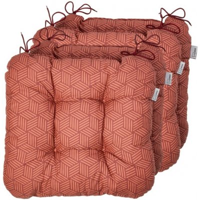 LIVARNO Valencia/Miami, červená 40 x 43 cm 4dílná, – Hledejceny.cz