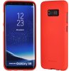 Pouzdro a kryt na mobilní telefon Samsung Pouzdro Mercury Soft feeling Samsung Galaxy A8 2018 red