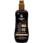 Australian Gold Instant Bronzer ochranný sprej na opalování s bronzerem SPF15 100 ml – Zboží Mobilmania