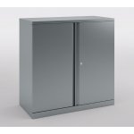 Bisley Skříně Essentials 1000 x 800/914/1000 x 470 mm bílá Chalk ab9, šedá, strukturovaný lak