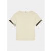 Dětské tričko Tommy Hilfiger T-Shirt KG0KG07743 D Béžová Slim Fit
