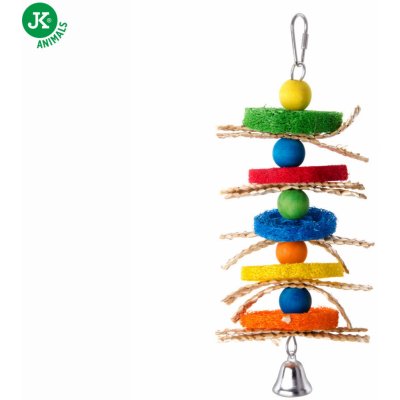 JK ANIMALS špíz s Lufa houbou, dřevěná hračka 28 cm – Hledejceny.cz