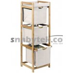 Autronic Regál 3 boxy DR-012-3 – Zboží Mobilmania