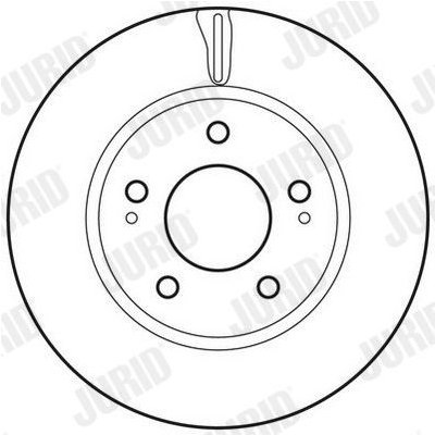 Brzdový kotouč JURID 562820JC | Zboží Auto