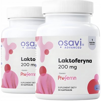 Osavi Lactoferrin 200 mg 30 kapslí – Hledejceny.cz