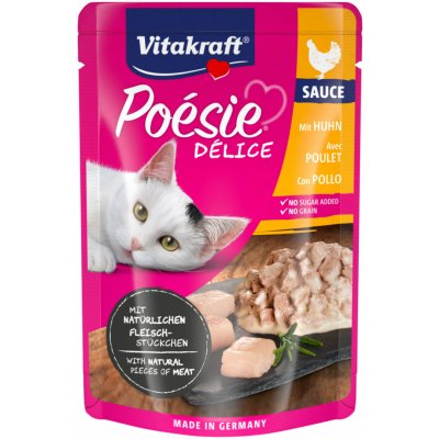 Vitakraft Cat Poésie DéliSauce kuřecí 85 g – Zboží Mobilmania