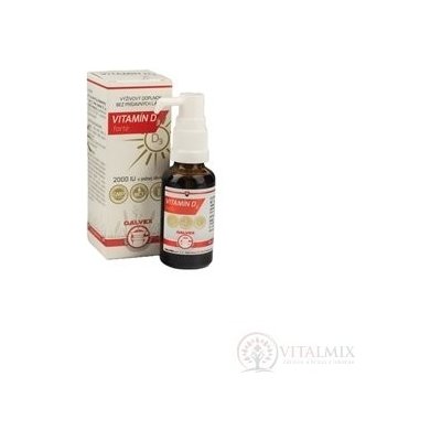 Galvex Vitamin D3 forte kapky 30 ml – Hledejceny.cz