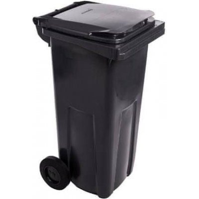 Euronaradi Popelnice plastová 120 l černá – Zboží Dáma