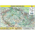 Česká republika mapa A3 lamino – Sleviste.cz
