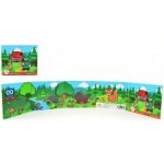 Teddies Knížka Leporelo Moje první zvířátka lesní 13,5x11x1,5cm od 24 měs MPZ – Zboží Mobilmania