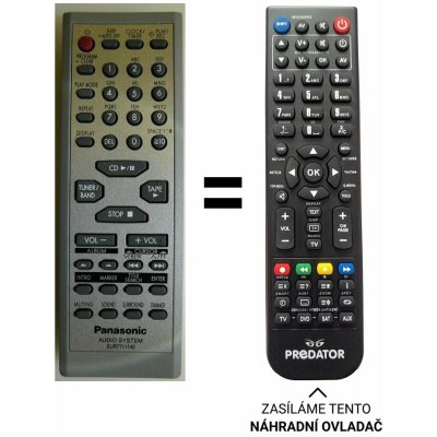Dálkový ovladač Predátor Panasonic SA-PM9 – Hledejceny.cz