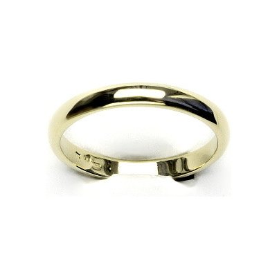 Čištín zlatý hladký kroužek žluté zlato T 787 – Sleviste.cz