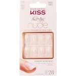 Kiss Salon Acrylic French Nude 64268 28 ks/bal. – Zboží Dáma