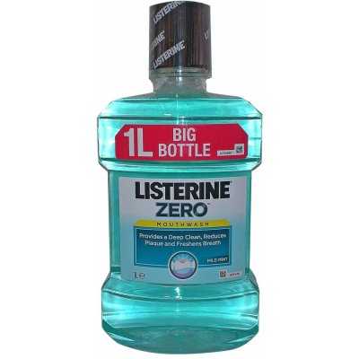 Listerine Zero ústní voda 1000 ml – Zboží Mobilmania