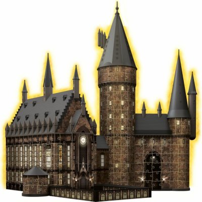 Ravensburger 3D puzzle Harry Potter: Bradavický hrad - Astronomická věž 540 ks svítící – Zboží Mobilmania
