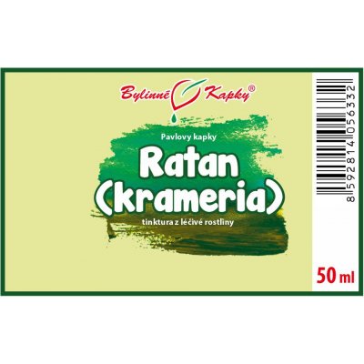 Bylinné kapky Ratan krameria Pavlovy tinktura 50 ml – Hledejceny.cz