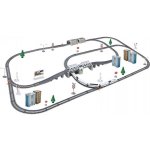 ISO Vláčkodráha nákladní vlak na baterie velká sada 9m 9448 – Sleviste.cz