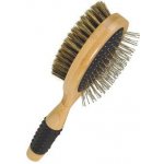 ZOLUX Kartáč Dog Salon dřevěný oboustranný 6 x 7 x 24 cm – Zboží Dáma