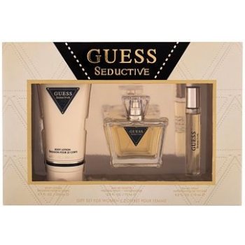 Guess Seductive Woman EDT 75 ml + tělové mléko 200 ml + EDT 15 ml dárková sada