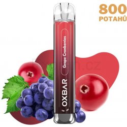 OXBAR C800 GRAPE CRANBERRIES 16 mg 800 potáhnutí 1 ks