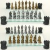 Šachové figurky a šachovnice Mayer Šachový set Rytíři s pěšáky