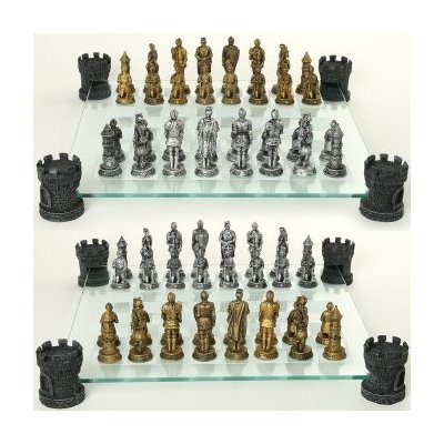 Mayer Šachový set Rytíři s pěšáky
