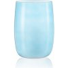 Váza Modrá skleněná váza Crystalex Caribbean Dream 205 mm