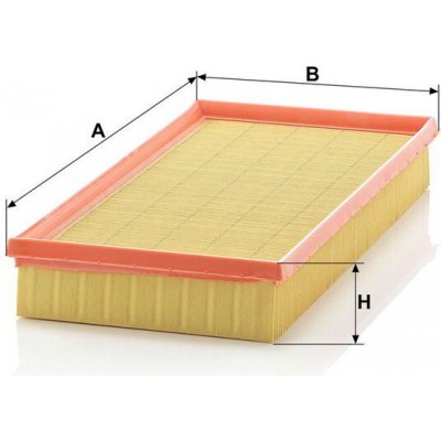 MANN-FILTER Vzduchový filtr MANN C35124 (MF C35124) – Hledejceny.cz