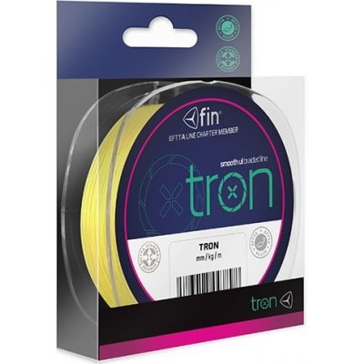 Delphin Šňůra Tron Fluo Žlutá 130m 0,06mm 2,7kg – Zboží Mobilmania
