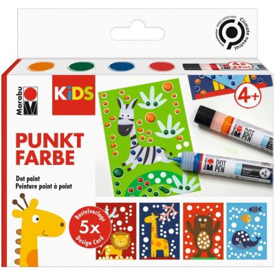 Marabu 0311000000102 Kids Dot Pen Set Animals – Hledejceny.cz