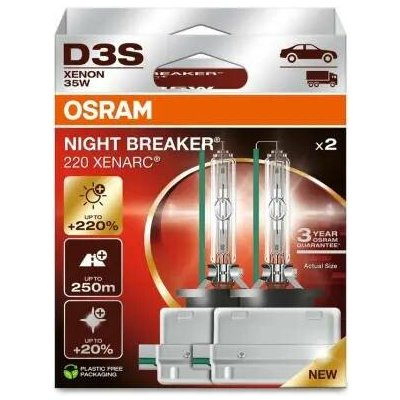 OSRAM D3S Xenarc Night Breaker Laser 35W XN2 (220%) 66340XN2-2HB | Zboží Auto