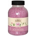 Green Pharmacy Damask Rose & White Musk Bath Salt relaxační sůl do koupele 1000 g – Hledejceny.cz