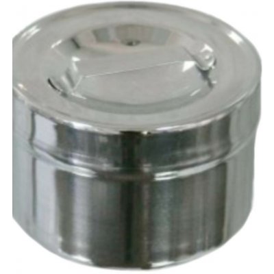 ZSZ Dóza na vatu 1 l s víkem a hmatníkem z nerezové oceli – Sleviste.cz