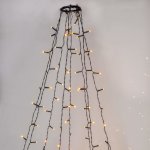 STAR TRADING Světelný řetěz na vánoční stromeček Green vnitřní venkovní zelená barva plast – Zboží Mobilmania