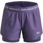Under Armour UA Tech Play Up 2n1 Short fialová – Sleviste.cz