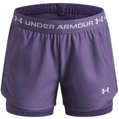 Under Armour UA Tech Play Up 2n1 Short fialová – Sleviste.cz