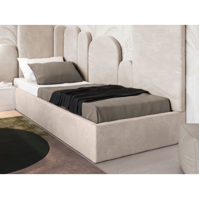 AMI Nábytek Kids Line Box s roštem a úložným prostorem béžová Velvet – Hledejceny.cz