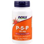 Now Foods Vitamin B6 P-5-P 50 mg aktivní forma 90 kapslí – Hledejceny.cz