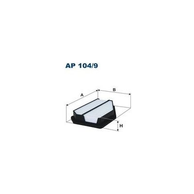 Vzduchový filtr FILTRON AP 104/9 – Hledejceny.cz