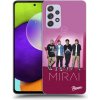 Pouzdro a kryt na mobilní telefon Samsung Picasee silikonové Samsung Galaxy A52 5G Mirai Pink čiré