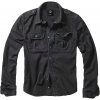 Army a lovecké tričko a košile Košile Brandit Vintage Long sleeve Černá