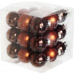 KLIA Koule sklo 2cm 27ks hnědá – Zboží Mobilmania