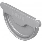 Bryza Čelo žlabu Ø 125 mm přírodní pozink – Hledejceny.cz