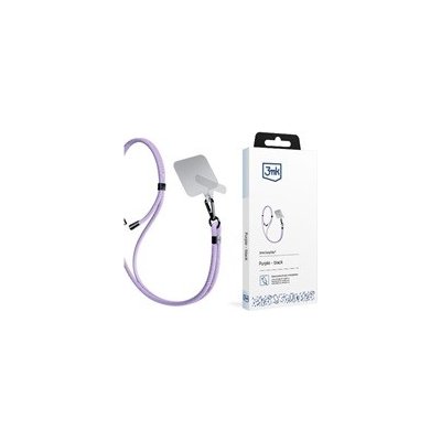 3mk EasyClip univerzální šňůrka pro telefony se zadním krytem fialová – Zboží Živě